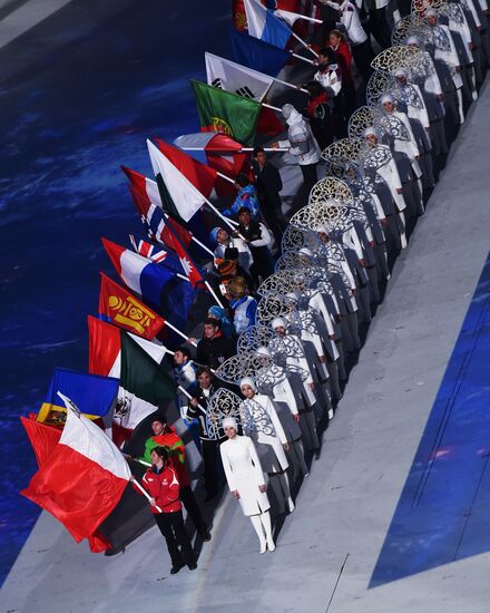 2014 Winter Olympics. Closing ceremony