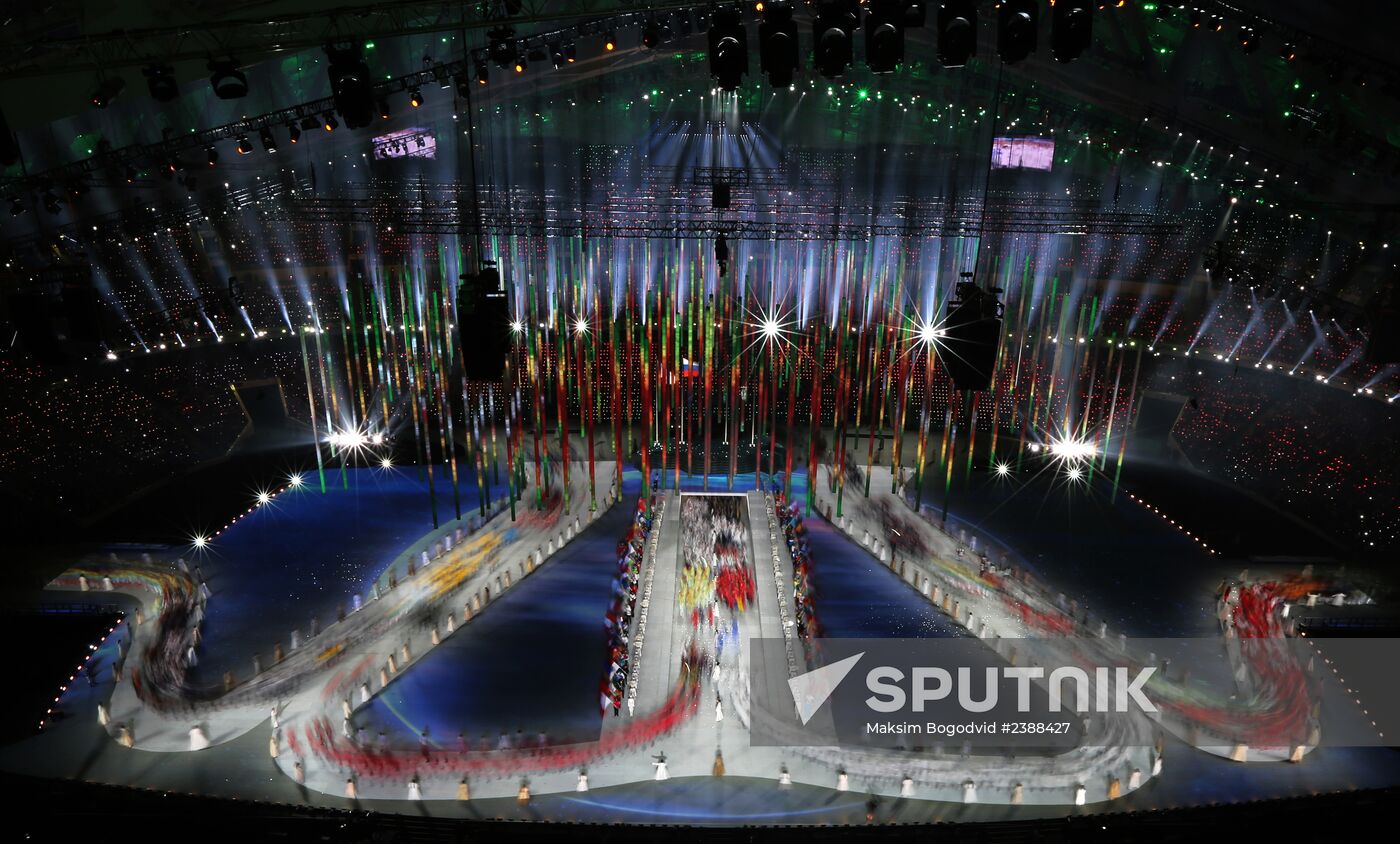 2014 Winter Olympics. Closing ceremony