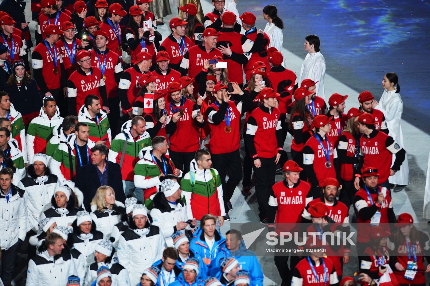 2014 Winter Olympics. Closing ceremony
