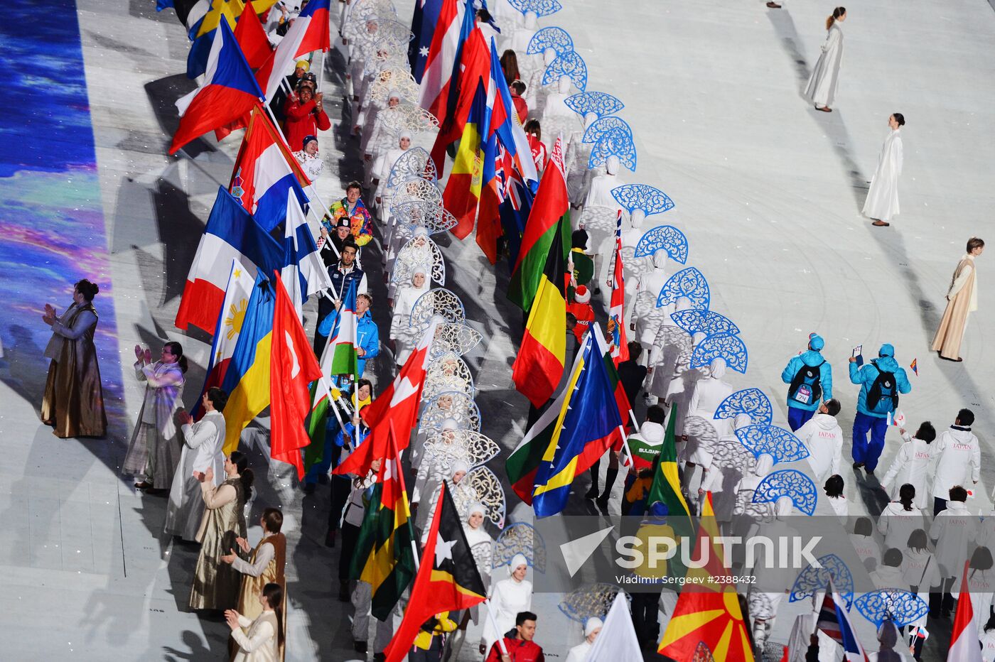2014 Winter Olympics. Closing ceremony