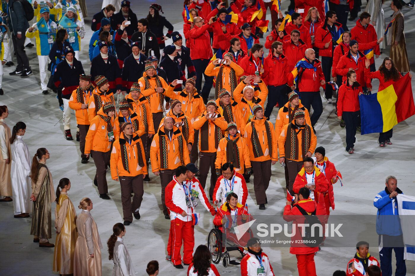 2014 Winter Olympics. Closing ceremony