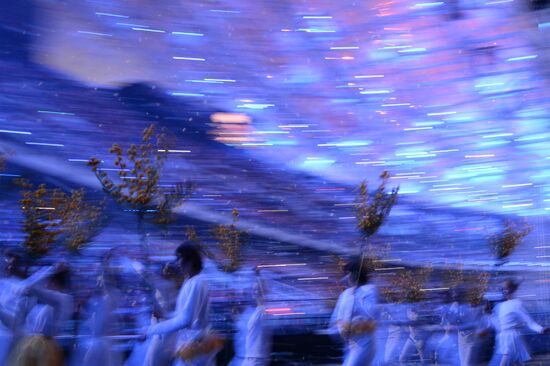 2014 Winter Olympics. Closing ceremony