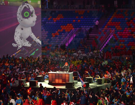 2014 Winter Olympics. Closing ceremony