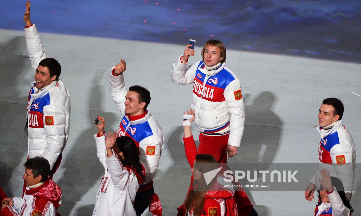 2014 Winter Olympics. Closing ceremony