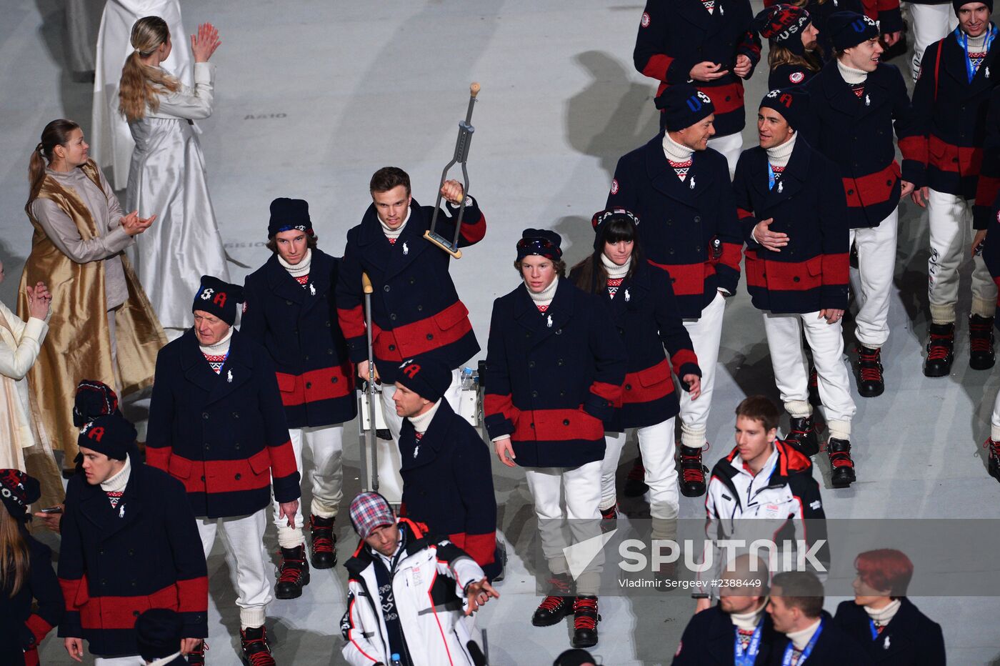 2014 Winter Olympics. Closing ceremony