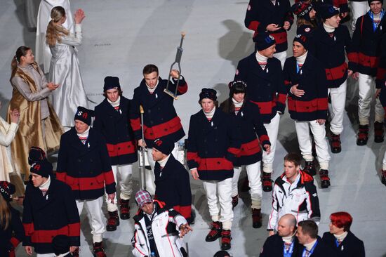 2014 Winter Olympics. Closing ceremony