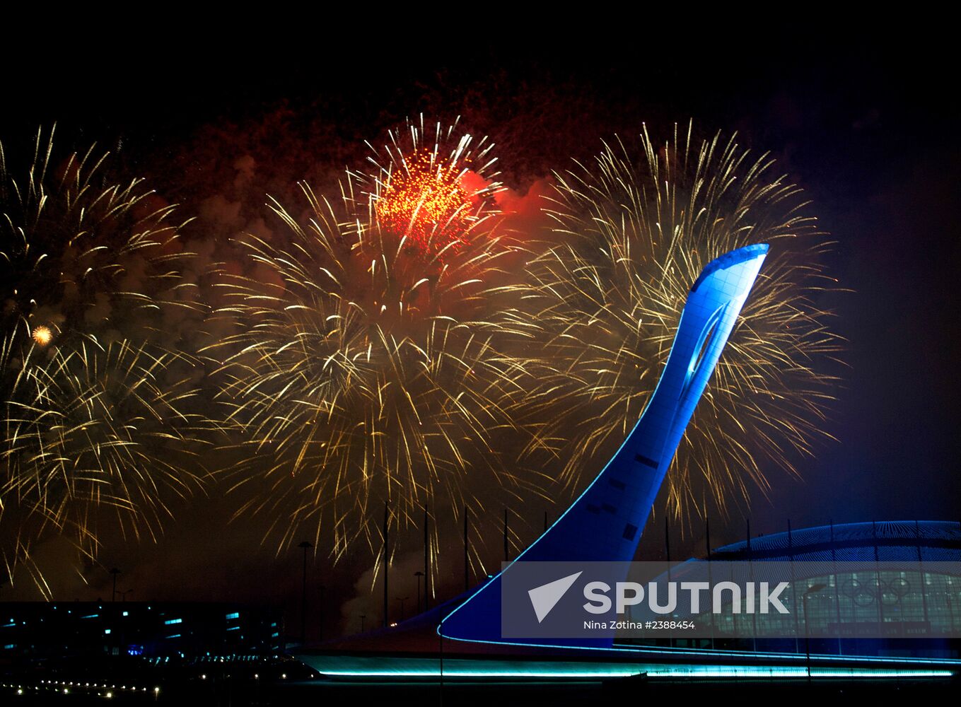 2014 Winter Olympics. Closing ceremony