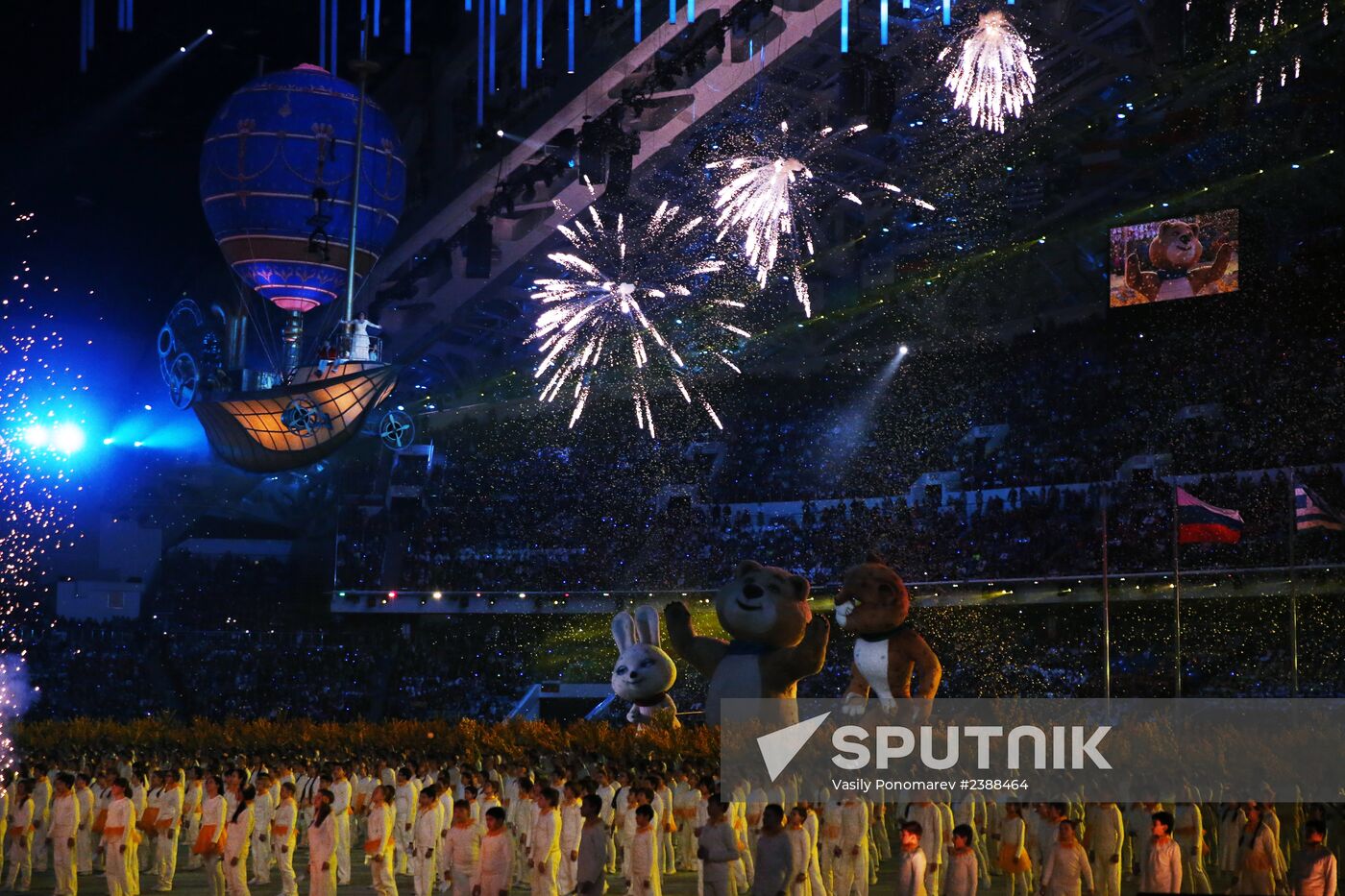 2014 Winter Olympics. Closing ceremony