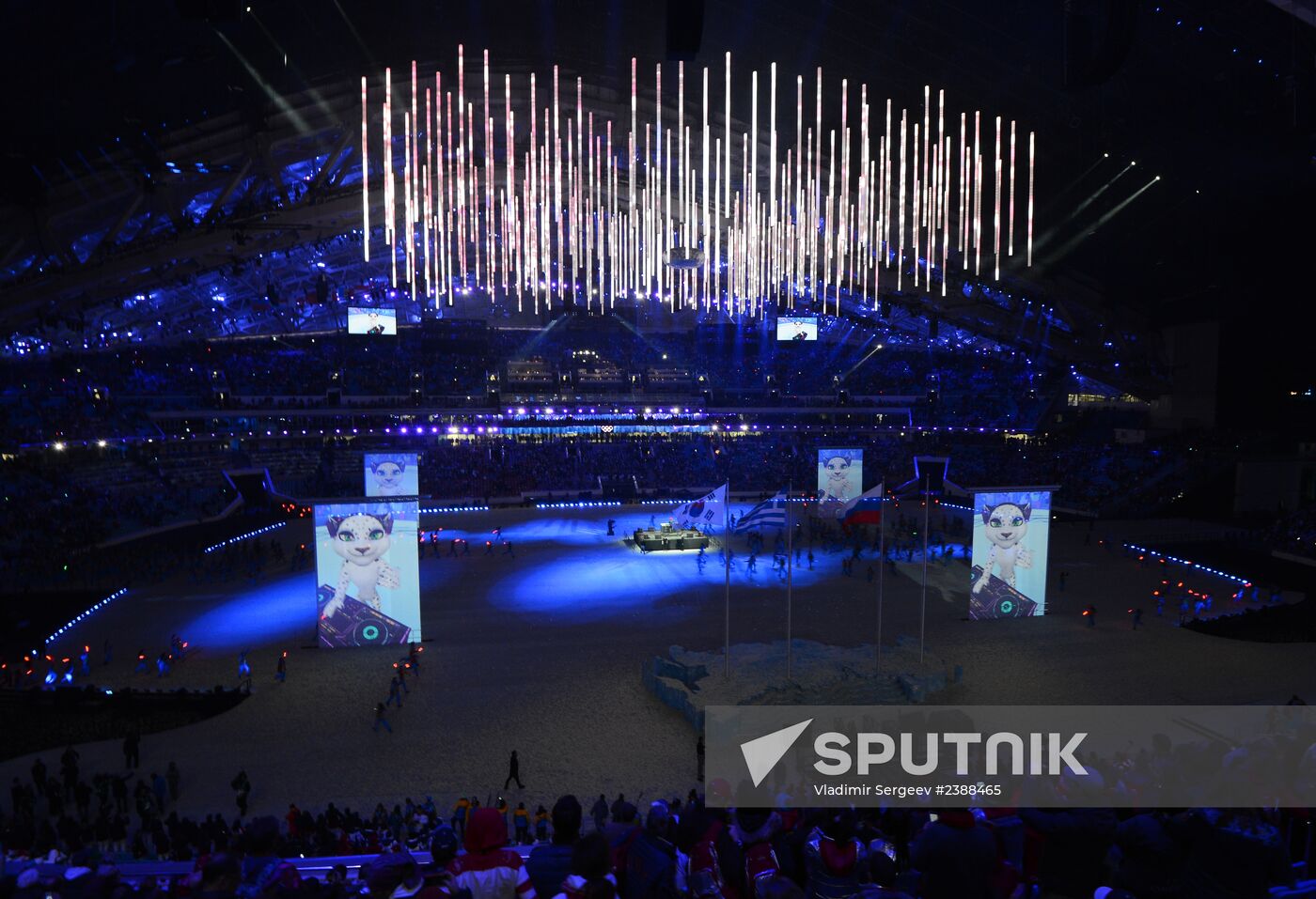 2014 Winter Olympics. Closing ceremony
