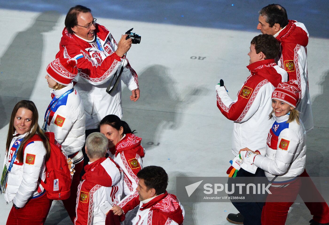 2014 Winter Olympics. Closing ceremony