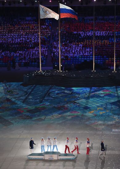 2014 Winter Olympics. Closing ceremony