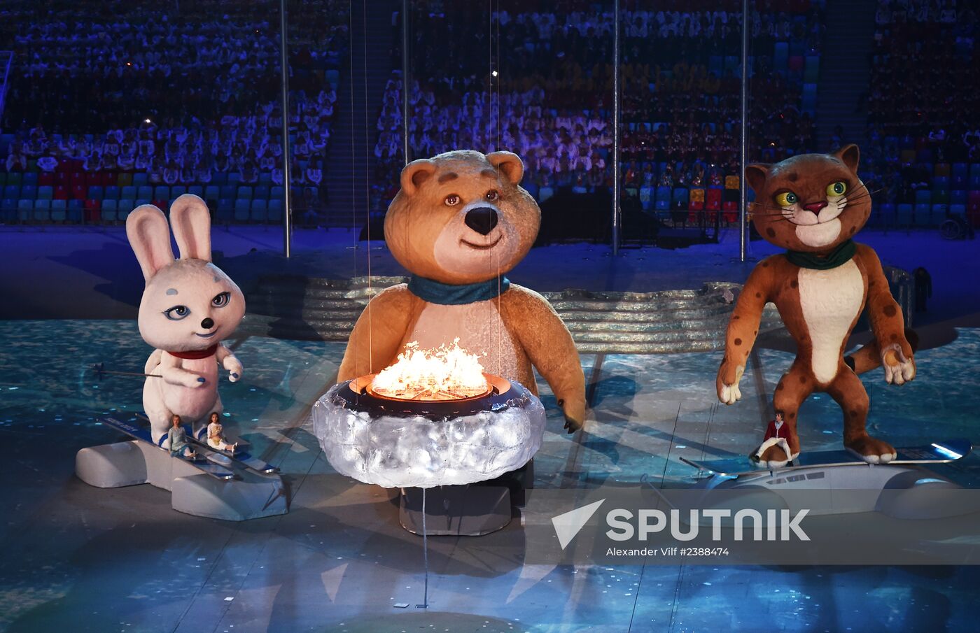 2014 Winter Olympics. Closing ceremony