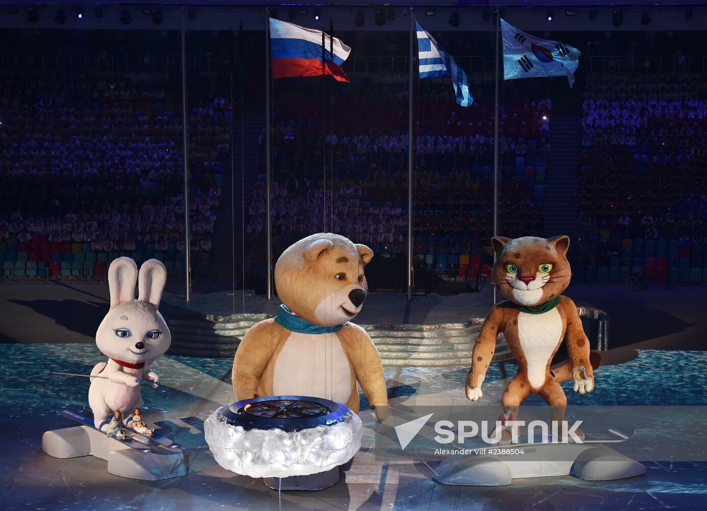 2014 Winter Olympics. Closing ceremony