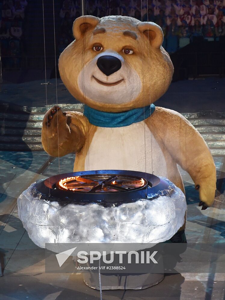 2014 Winter Olympics. Closing ceremony