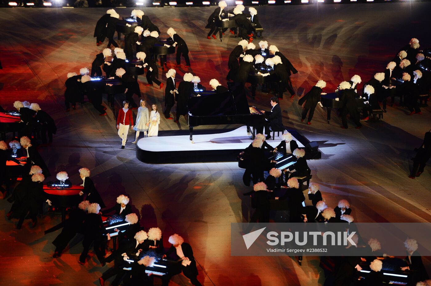2014 Winter Olympics. Closing ceremony