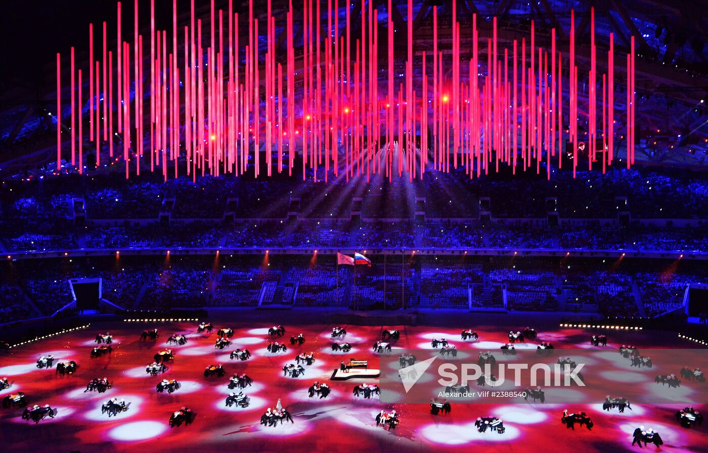 2014 Winter Olympics. Closing ceremony