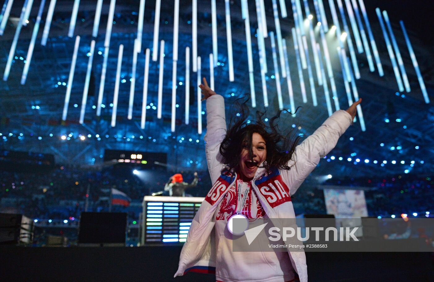 2014 Winter Olympics. Closing ceremony
