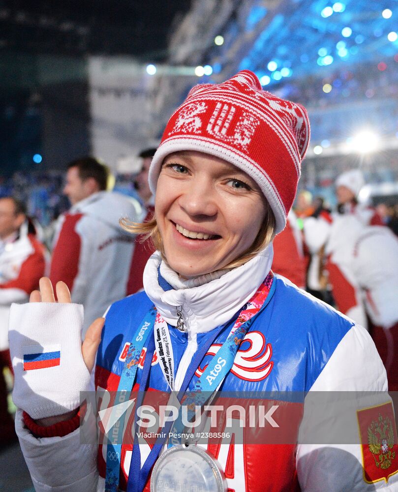 2014 Winter Olympics. Closing ceremony