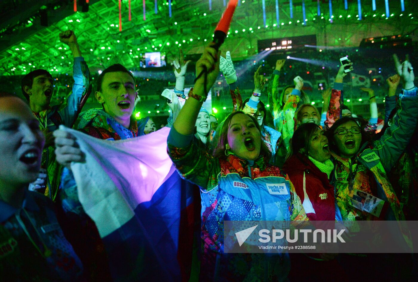 2014 Winter Olympics. Closing ceremony