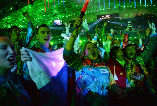 2014 Winter Olympics. Closing ceremony