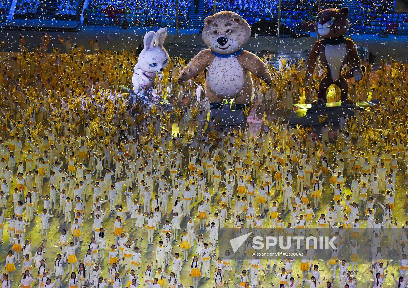 2014 Winter Olympics. Closing ceremony