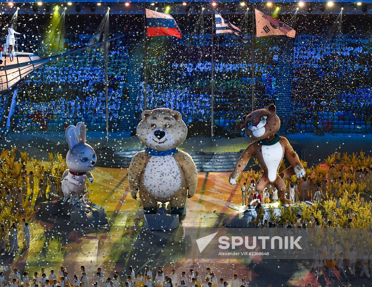 2014 Winter Olympics. Closing ceremony