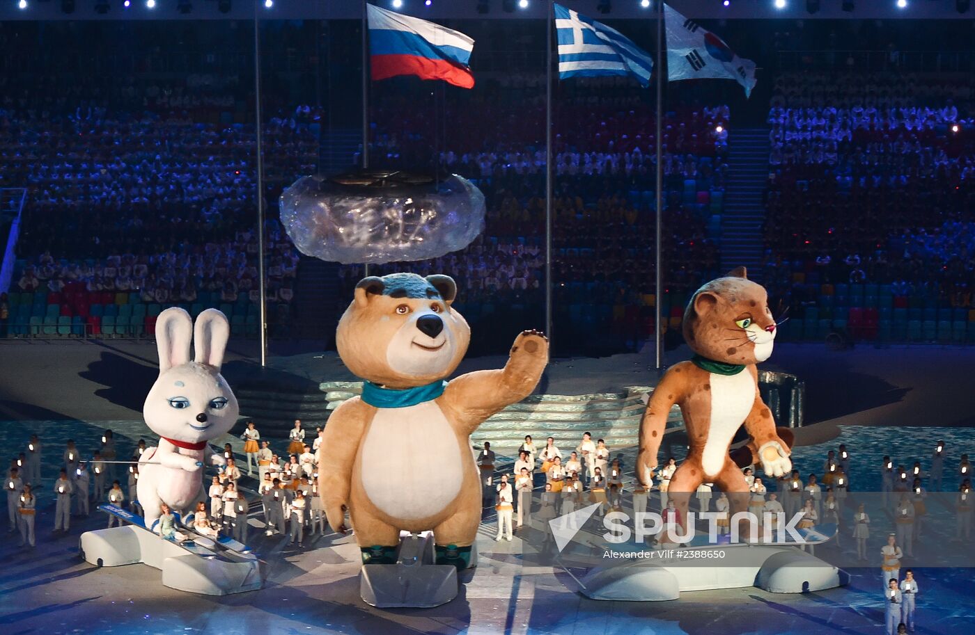 2014 Winter Olympics. Closing ceremony