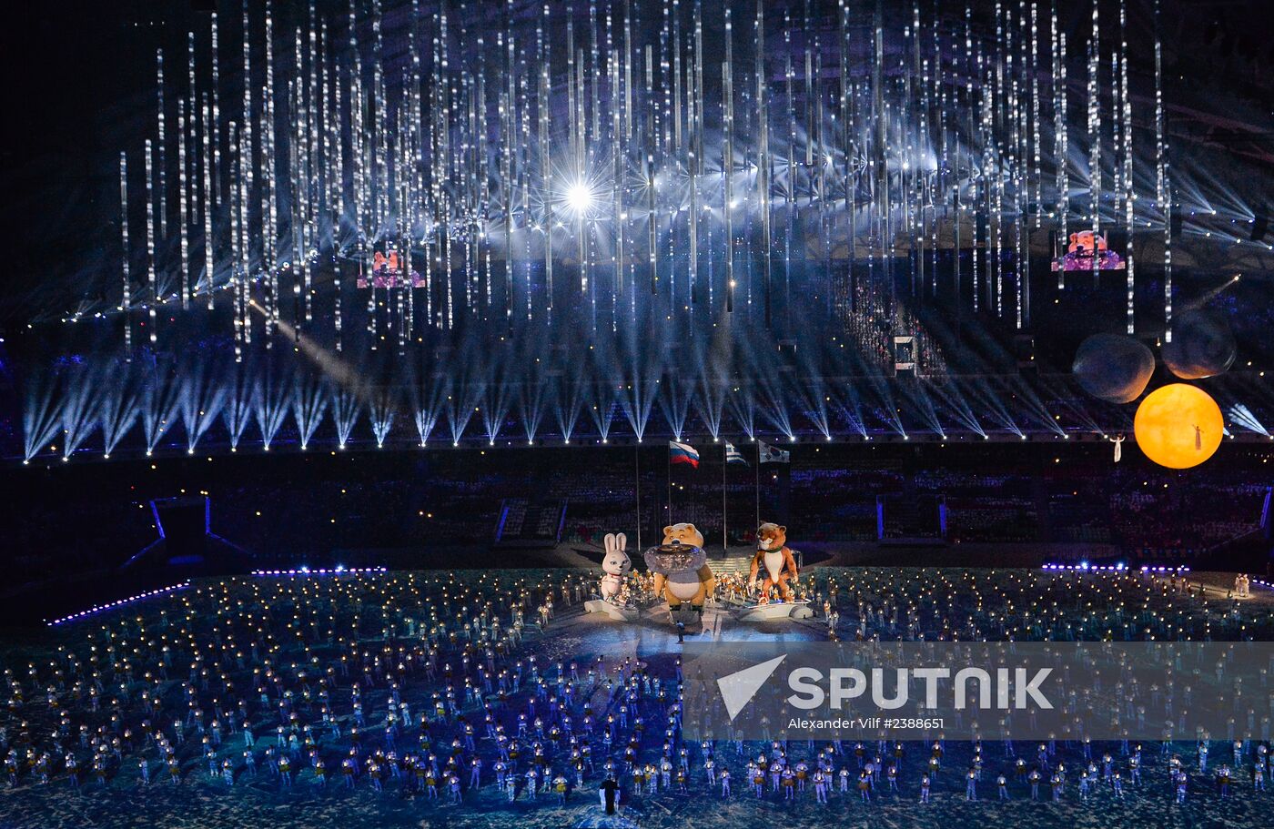 2014 Winter Olympics. Closing ceremony