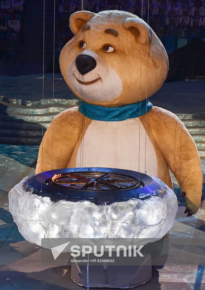 2014 Winter Olympics. Closing ceremony