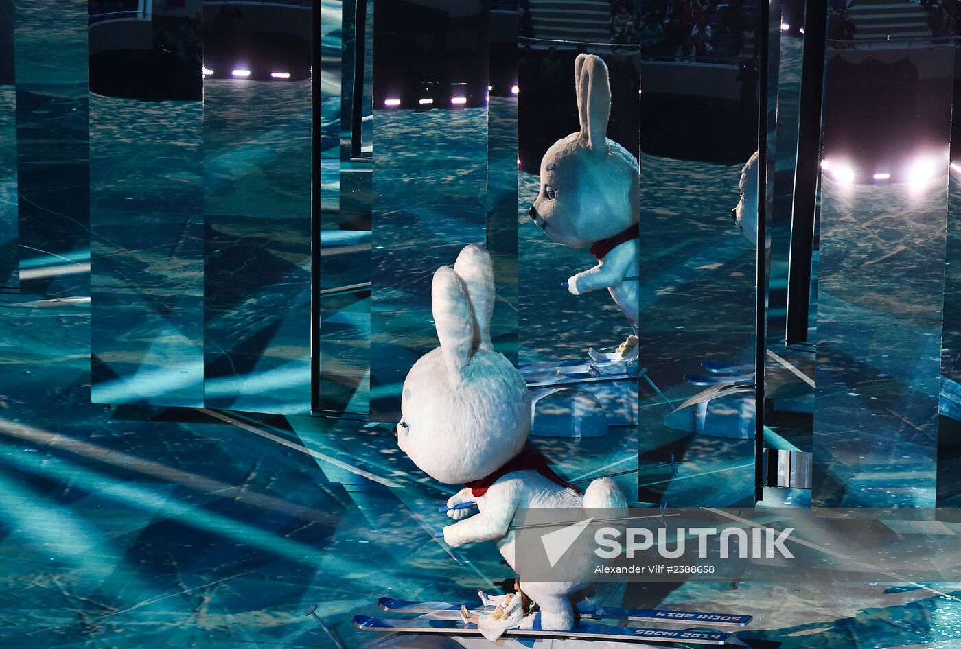 2014 Winter Olympics. Closing ceremony