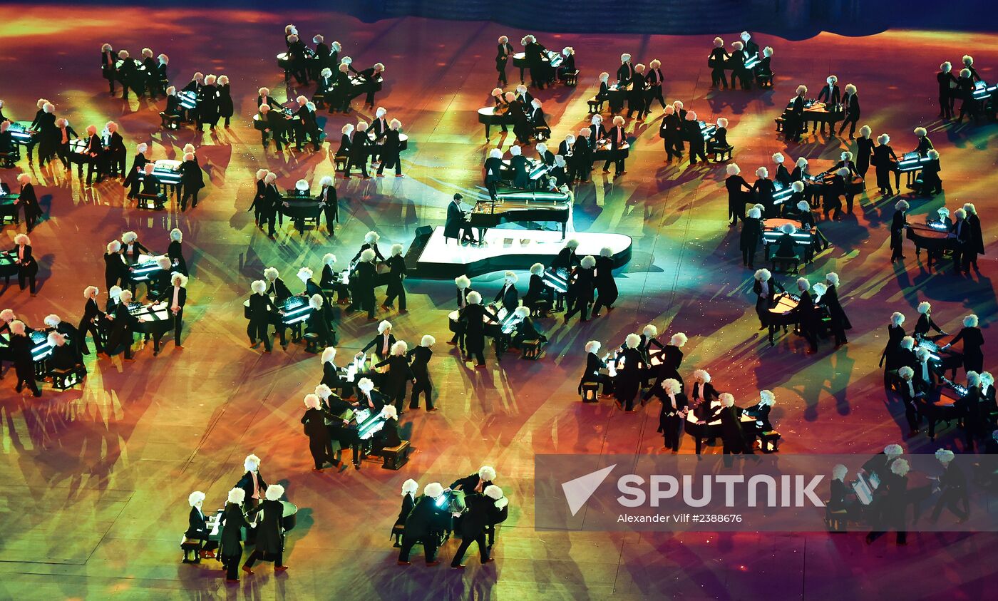 2014 Winter Olympics. Closing ceremony
