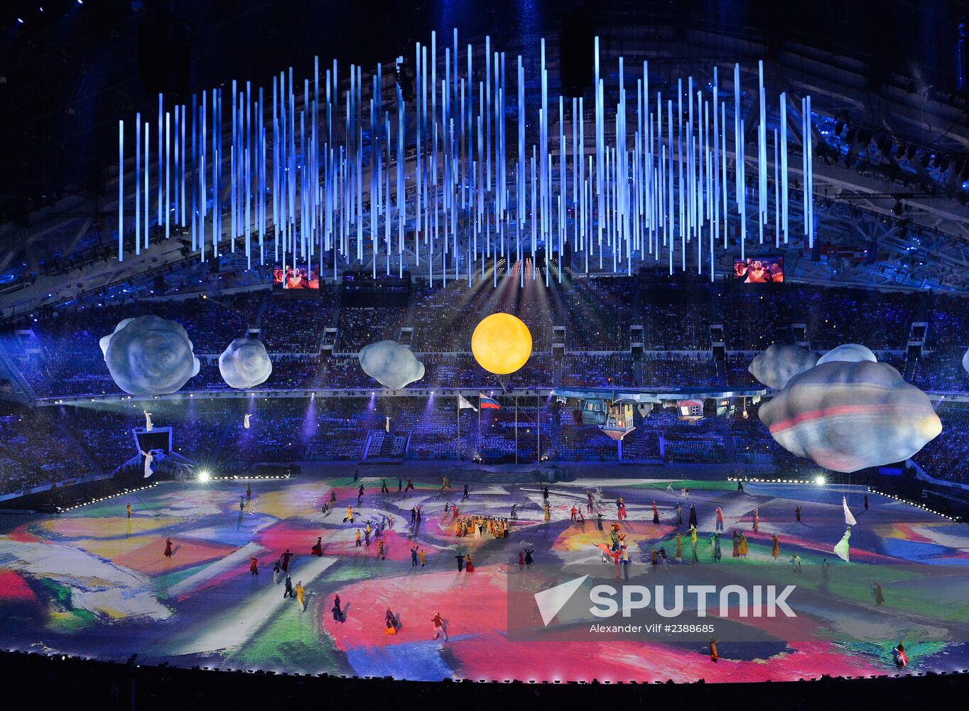 2014 Winter Olympics. Closing ceremony