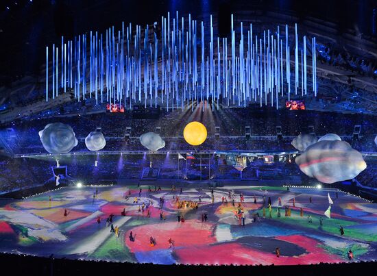 2014 Winter Olympics. Closing ceremony