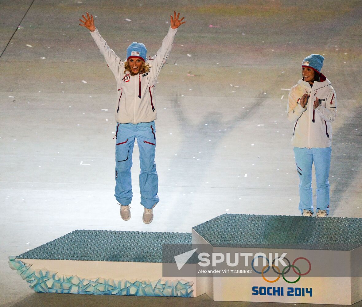 2014 Winter Olympics. Closing ceremony