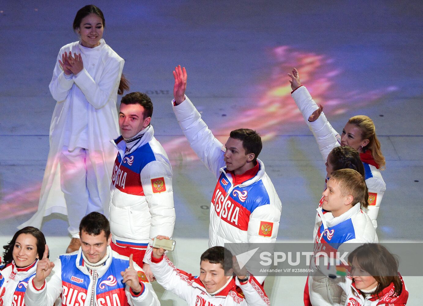 2014 Winter Olympics. Closing ceremony