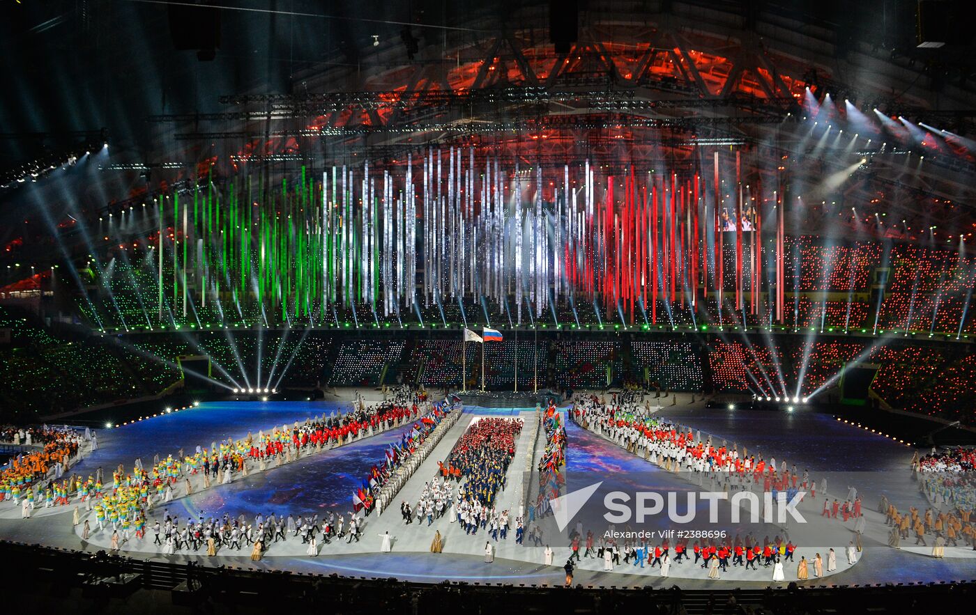 2014 Winter Olympics. Closing ceremony