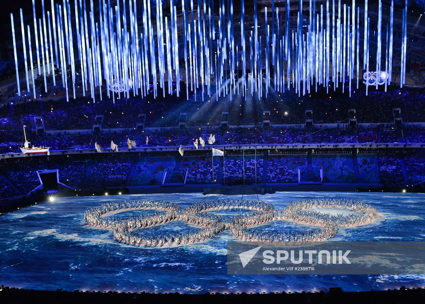 2014 Winter Olympics. Closing ceremony