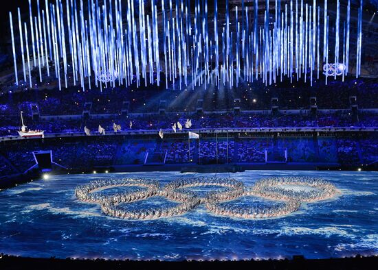 2014 Winter Olympics. Closing ceremony