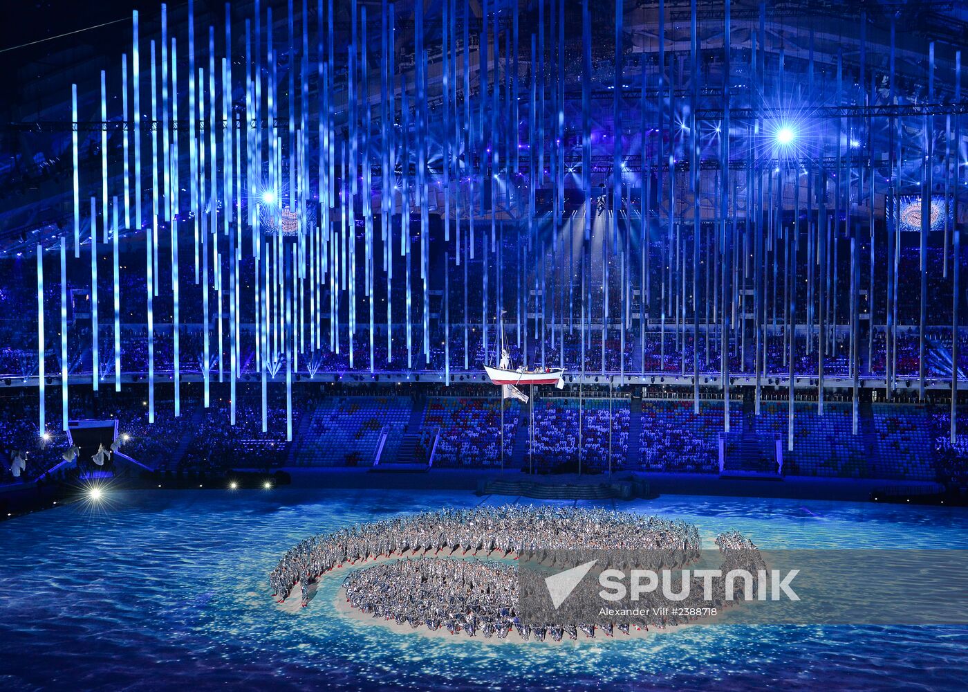 2014 Winter Olympics. Closing ceremony