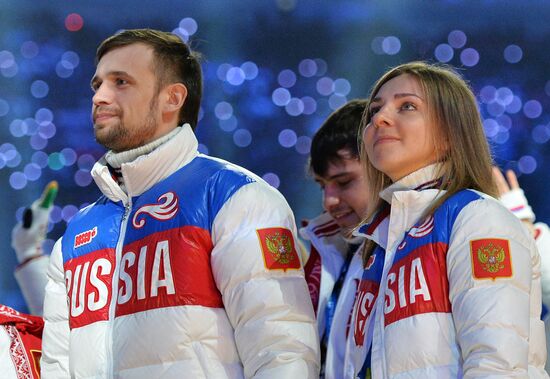 2014 Winter Olympics. Closing ceremony
