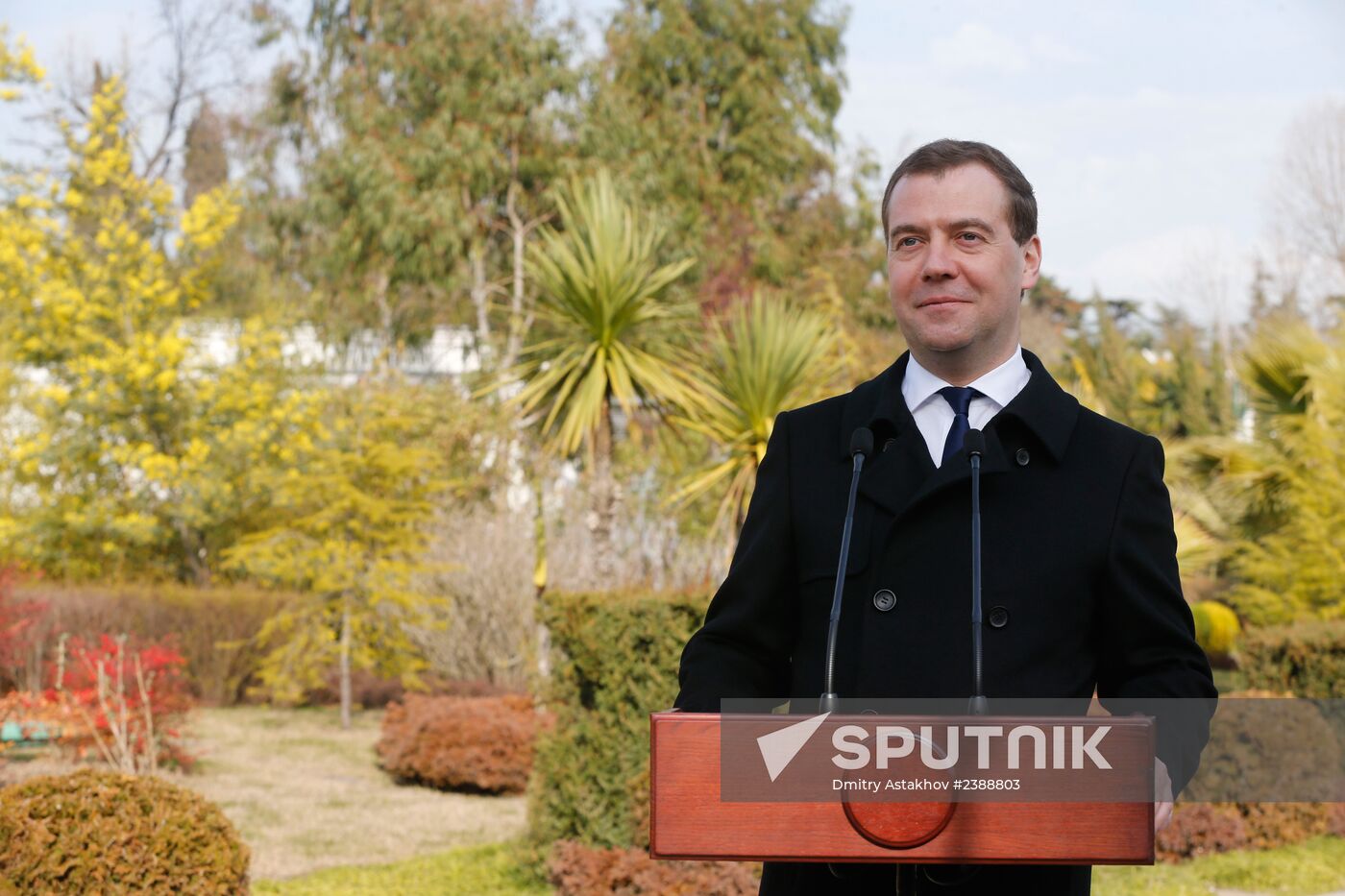 Dmitry Medvedev meets with Tigran Sargsyan