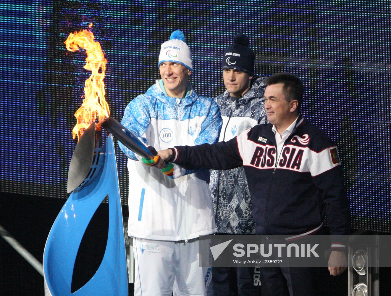 Paralympic flame relay