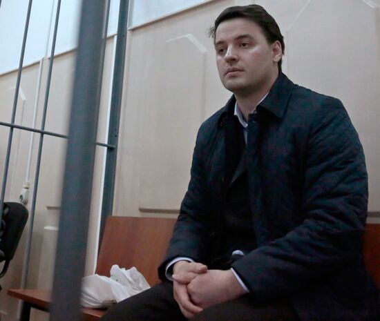 Consideration of petition for arrest of MVD deputy head of anti-corruption Boris Kolesnikov