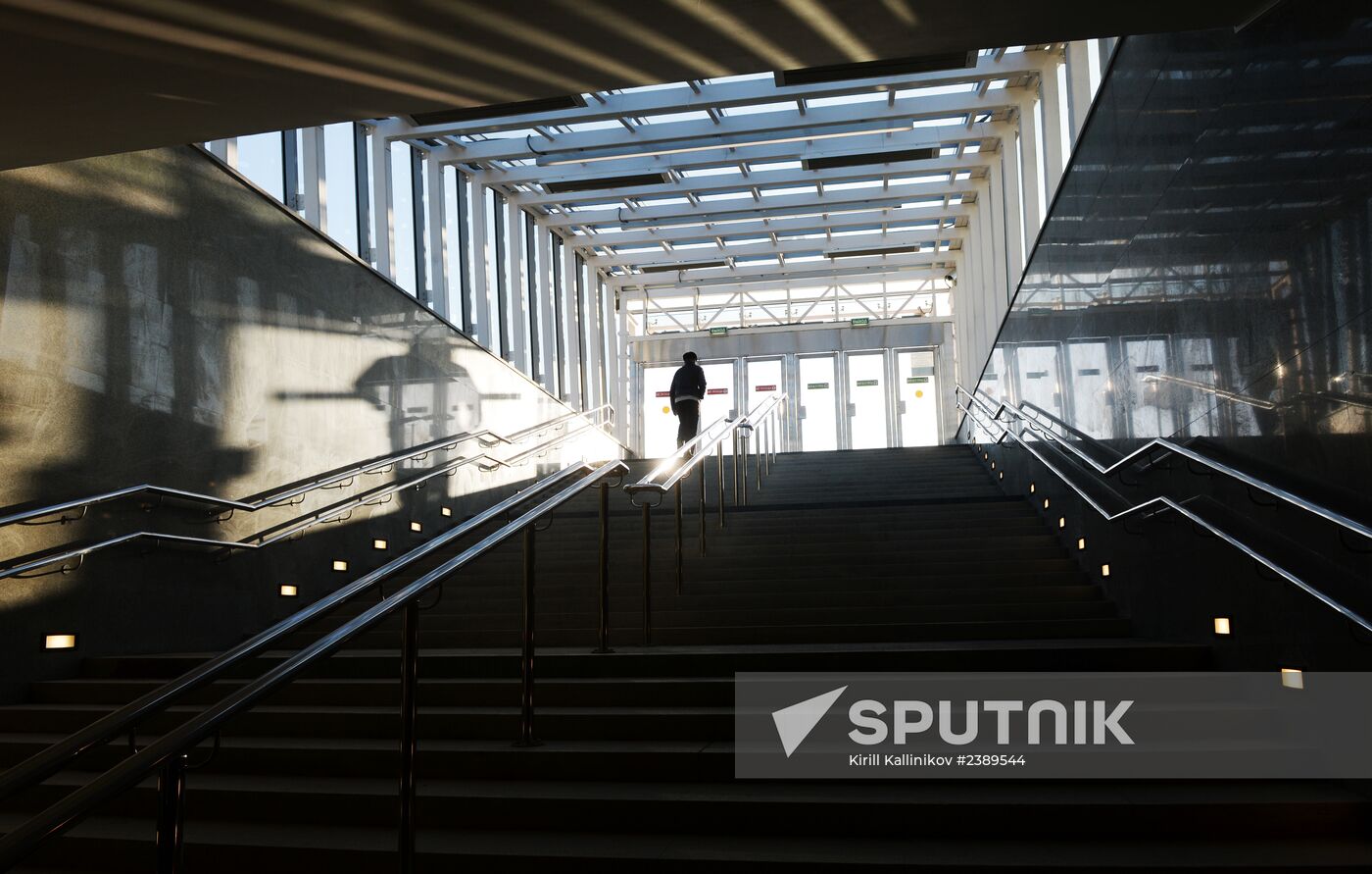 New metro stations, Lesoparkovaya and Bitsevsky Park