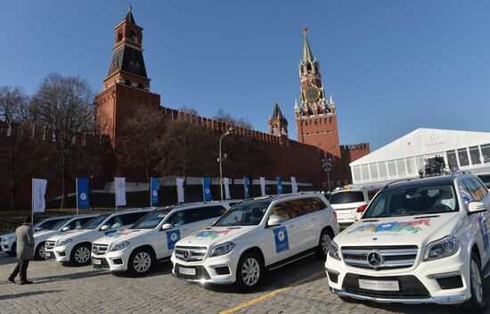 Sochi Olympics medalists awarded automobiles