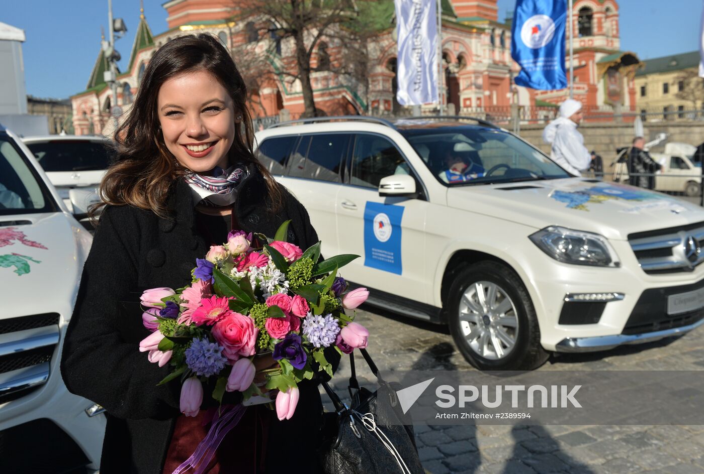 Sochi Olympics medalists awarded automobiles