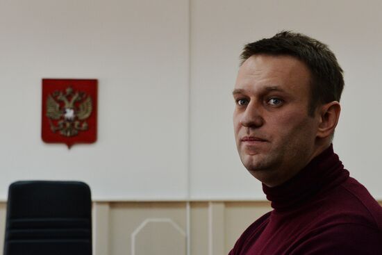 Court considers request for Alexei Navalny's house arrest