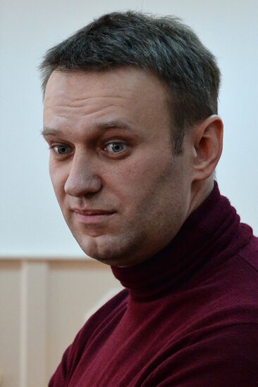 Court considers request for Alexei Navalny's house arrest