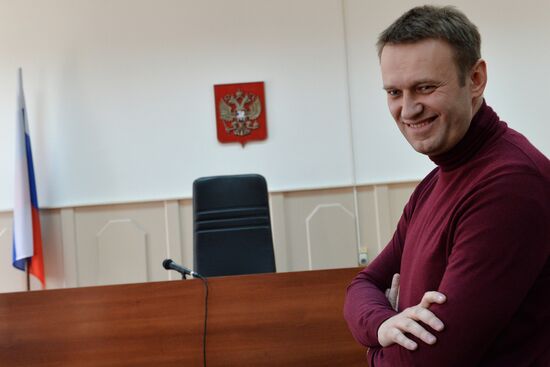 Court considers request for Alexei Navalny's house arrest