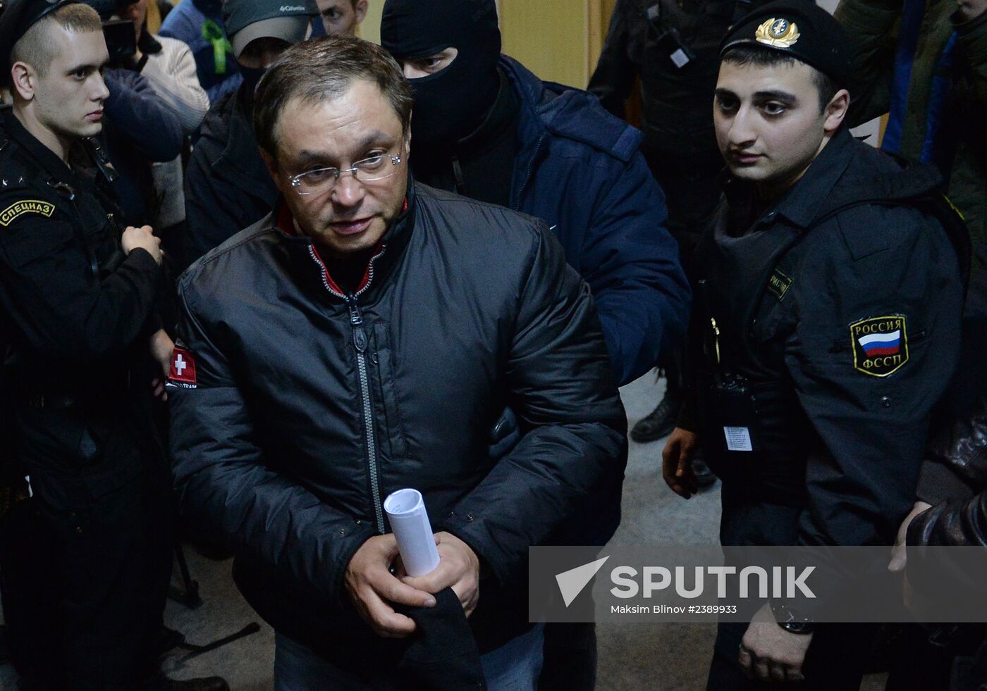 Court considers matter of former senator Gleb Fetisov's arrest